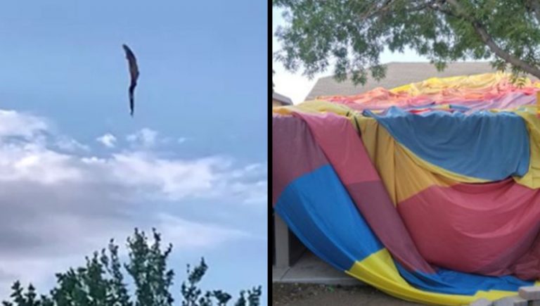 VIDEO: Globo aerostático cae y cinco personas pierden la vida