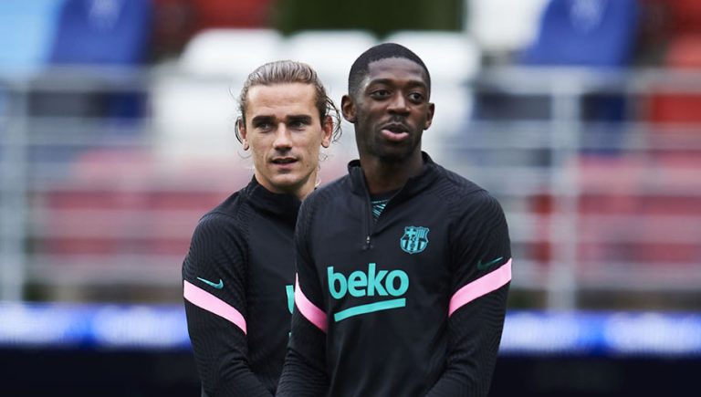 Rakuten, patrocinador del Barcelona, exige explicaciones por comportamiento de Griezmann y Dembélé