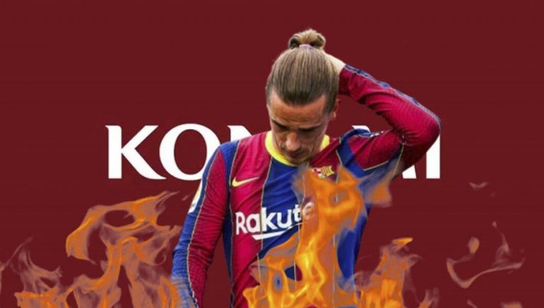 Konami cancela su contrato con Griezmann por video y anuncia a su nuevo embajador