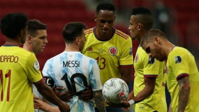 Yerry Mina habla por primera vez acerca de lo ocurrido con Messi en la Copa América