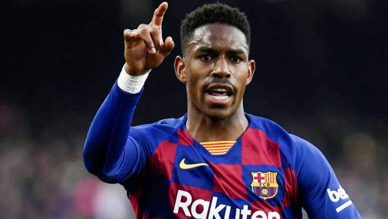 Junior Firpo explota contra el Barcelona en su llegada al Leeds