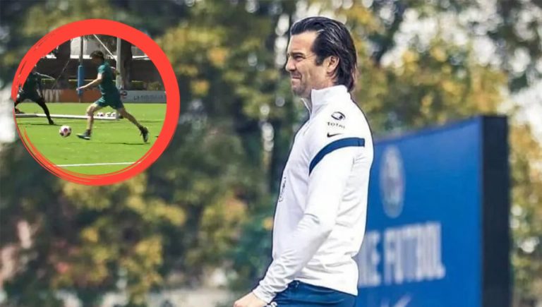 Video: Santiago Solari anota un golazo en la celebración del aniversario 105 en América