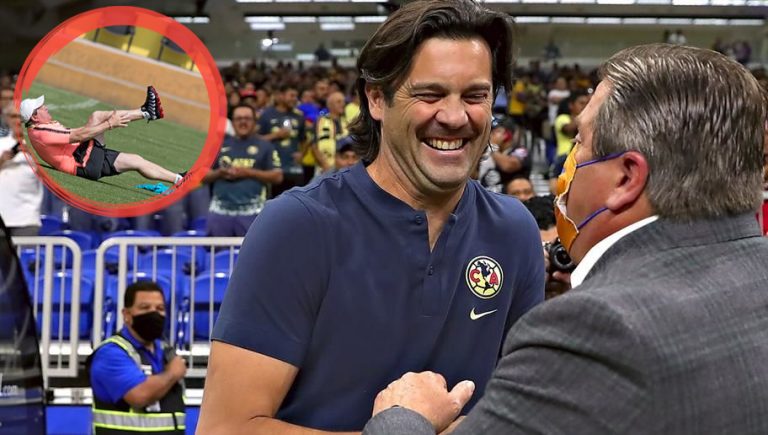 Video: Santiago Solari ‘humilla’ a Miguel Herrera por el entrenamiento con el América