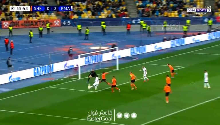 Video: el golazo a lo ‘Cristiano’ de Vinicius Jr al Shakhtar