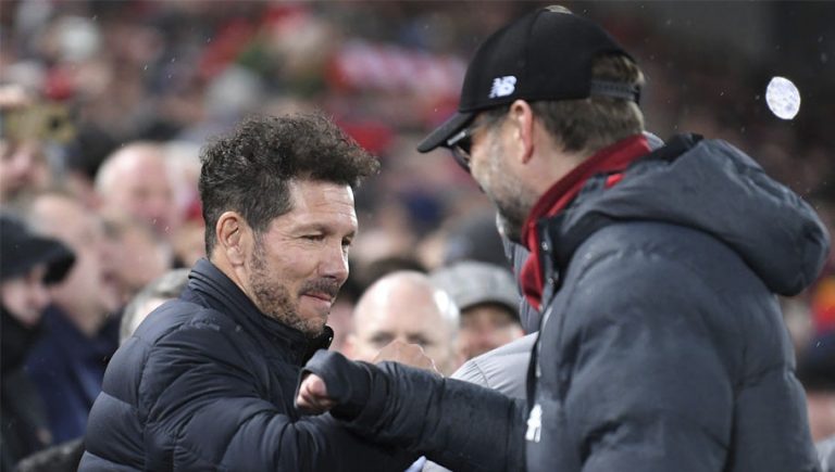 Klopp explota contra Simeone en conferencia de prensa y éste le responde