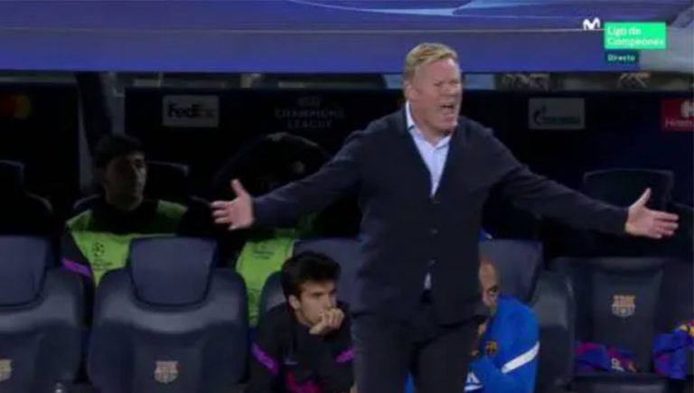 Video: Ronald Koeman explota contra Ansu Fati por intento de chilena