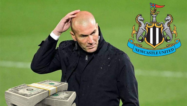 Zidane rechaza millonaria oferta del Newcastle por la selección