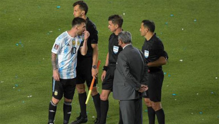 Oficial: Conmebol suspende al árbitro y VAR del partido entre Argentina y Brasil