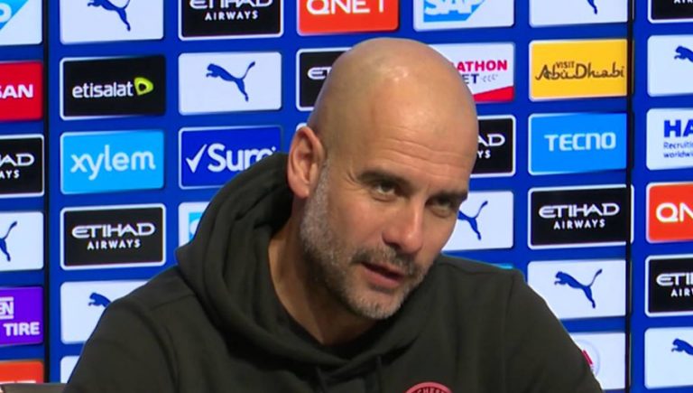 Pep Guardiola explota por el FC Barcelona en conferencia de prensa