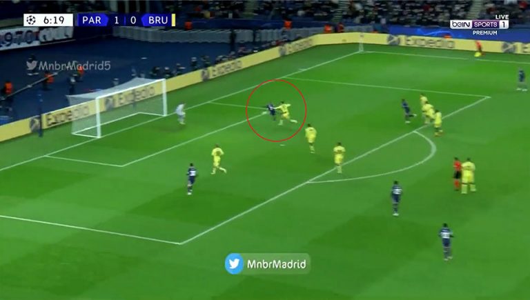 Video: el golazo de volea de Mbappé a pase de Di María con el que rompió otro récord