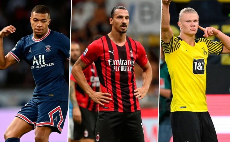 Zlatan Ibrahimovic es el último en elegir entre Haaland y Mbappé