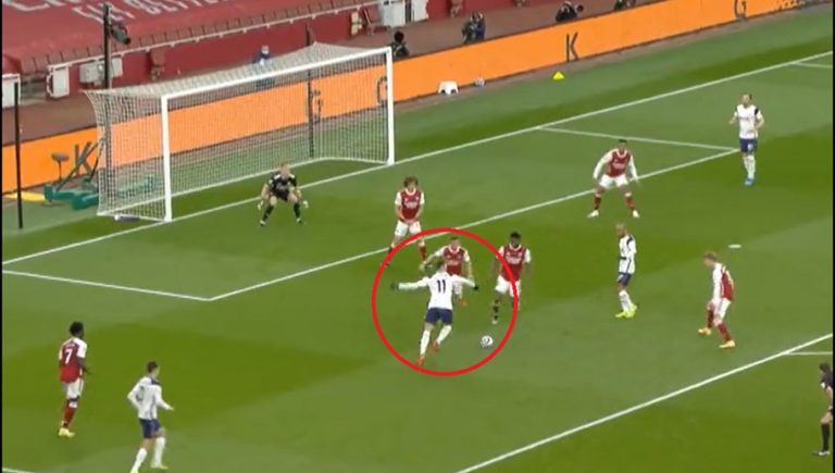 Video: así fue la ‘rabona’ de Erik Lamela que le valió el Puskás