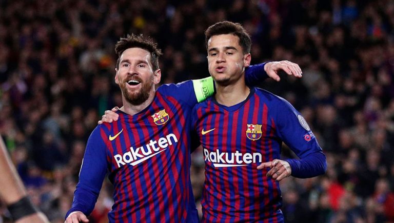 Philippe Coutinho presume regalo de Lionel Messi en su presentación con el Aston Villa