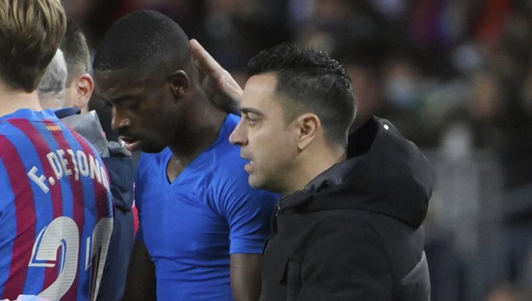 El agente de Dembélé explota contra Xavi en plena negociación para renovar con el Barcelona