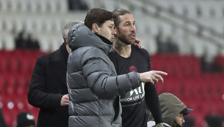 Pochettino se resigna y deja fuera del PSG a Sergio Ramos