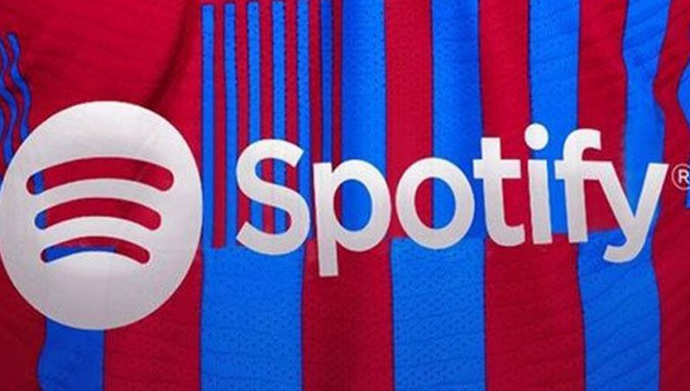 Filtran el nuevo jersey del FC Barcelona con Spotify como patrocinador