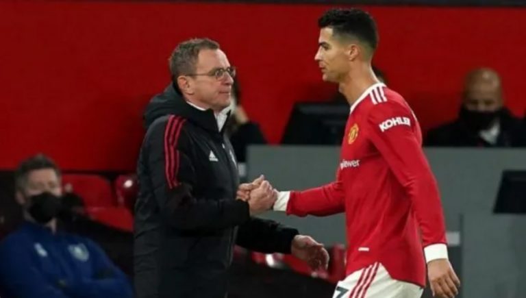 El Manchester United elige entre Cristiano Ronaldo y Ralf Rangnick tras confirmarse su mala relación