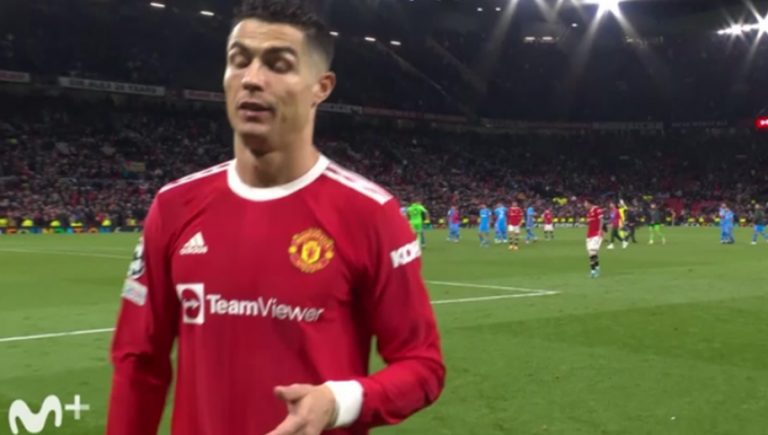 Video: el gesto de Cristiano a la afición del Manchester United que indigna a sus compañeros