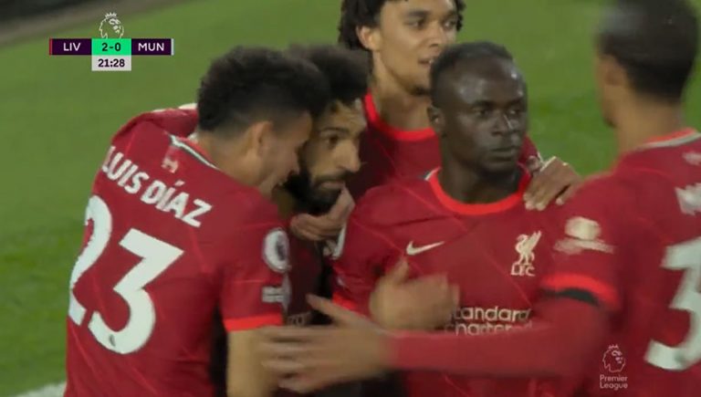 Video: el golazo de Salah tras espectacular asistencia de Mané del que todo el mundo está hablando