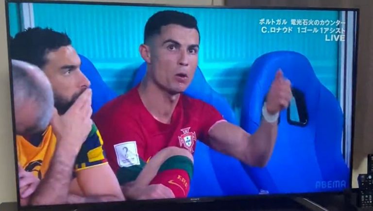 Video: el enojo de Cristiano Ronaldo cuando un futbolista de Ghana festejó como él