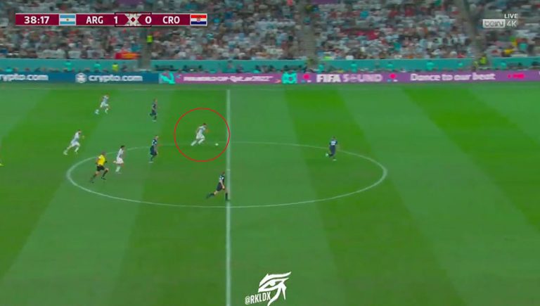 Video: el gol maradoniano de Julián Álvarez contra Croacia