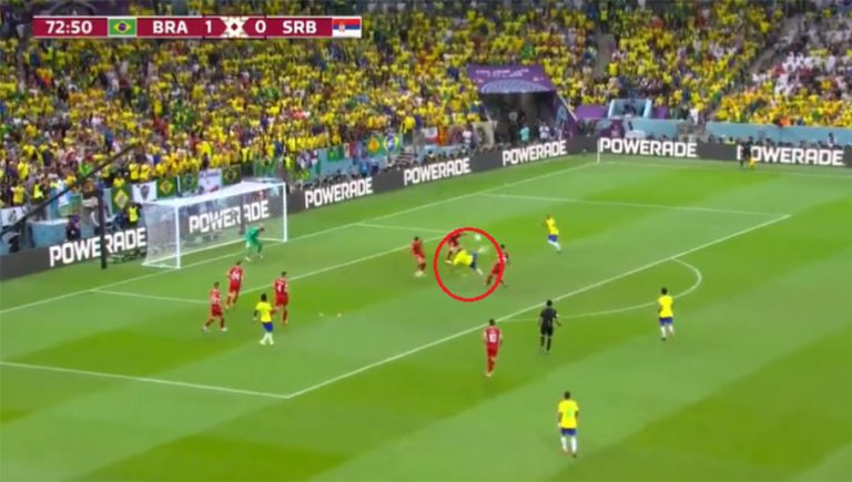 Video: así fue el gol de Richarlison que ganó al mejor de Qatar 2022