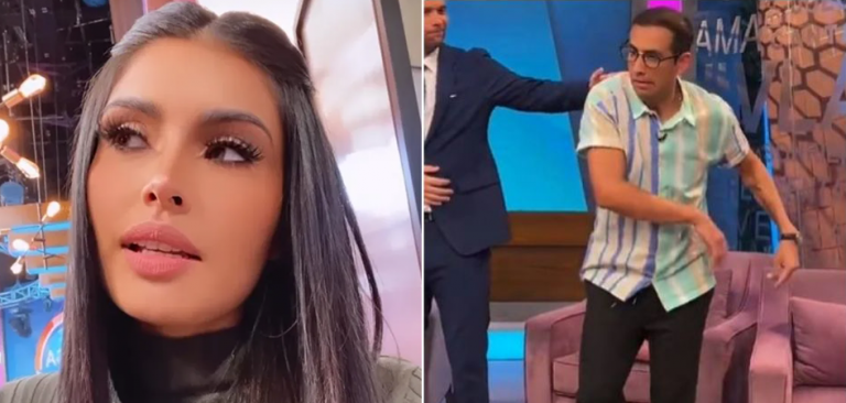 VIDEO: El Capi Pérez tiene fuerte discusión con Kristal Silva; “No me toques”