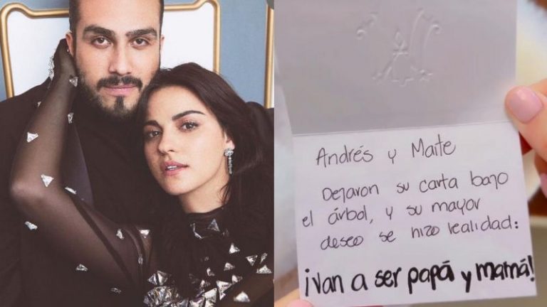 Filtran fotografía que muestra cómo se ve Maite Perroni con su pancita de embarazo