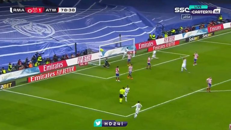Video: el golazo de Rodrygo al Atlético de Madrid tras quitarse a cuatro defensas