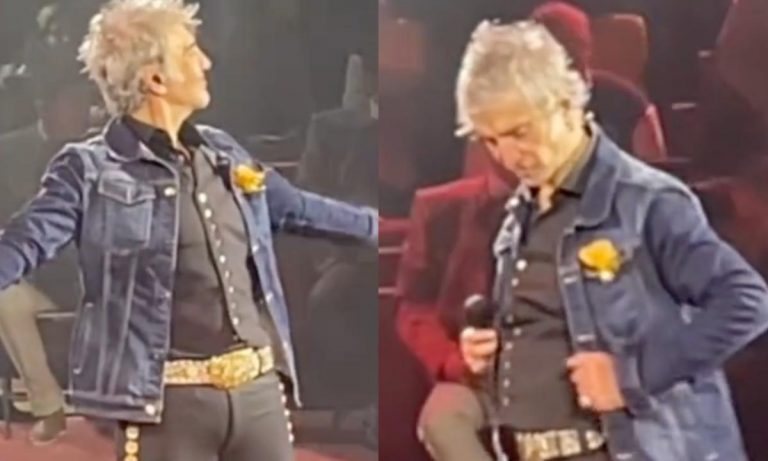 Filtran VIDEO de Alejandro Fernández en supuesto estado de ebriedad en pleno concierto