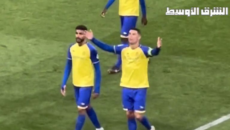 Video: la reacción viral de Cristiano cuando el árbitro va al VAR a revisar el gol del Al-Nassr