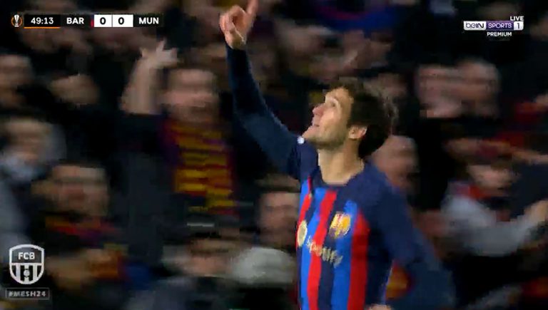 Video: Marcos Alonso abre el marcador a una semana del fallecimiento de su padre