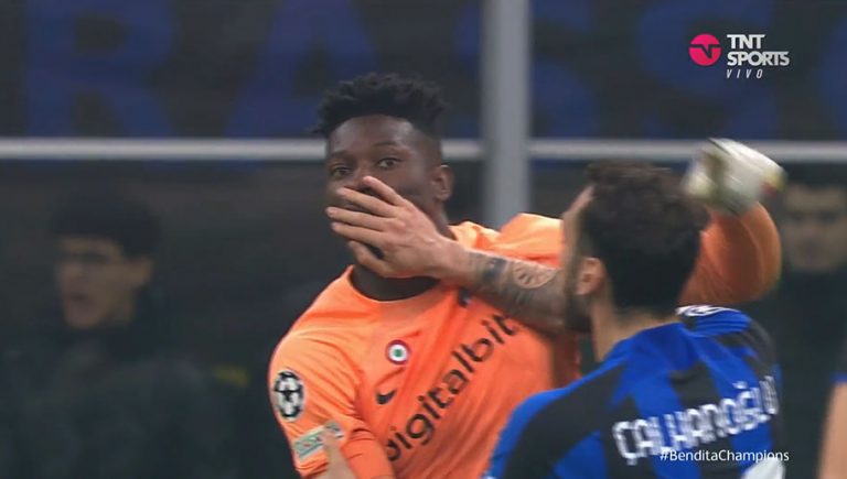 Video: la viral pelea entre compañeros en la UEFA Champions League