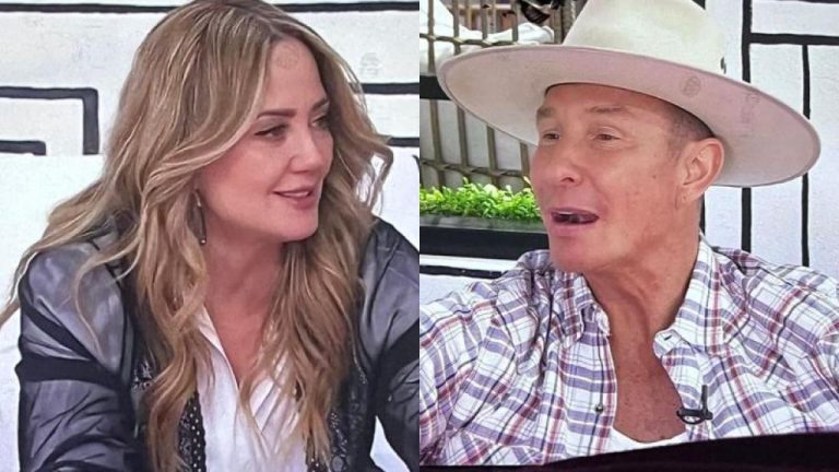Andrea Legarreta y Erik Rubín se reencuentran y entre lágrimas hablan de su separación