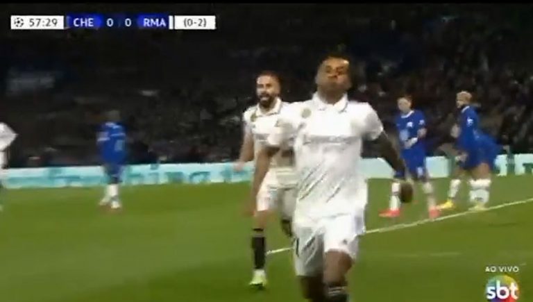 Video: el festejo de Rodrygo que ha vuelto loco a todo el madridismo