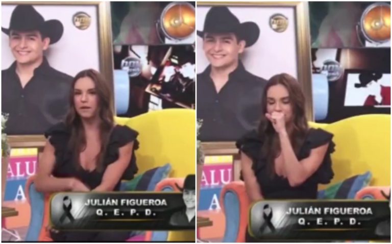 VIDEO: Tania Rin vive penoso accidente con su voz durante cobertura de Julián Figueroa y abandona el foro de Hoy