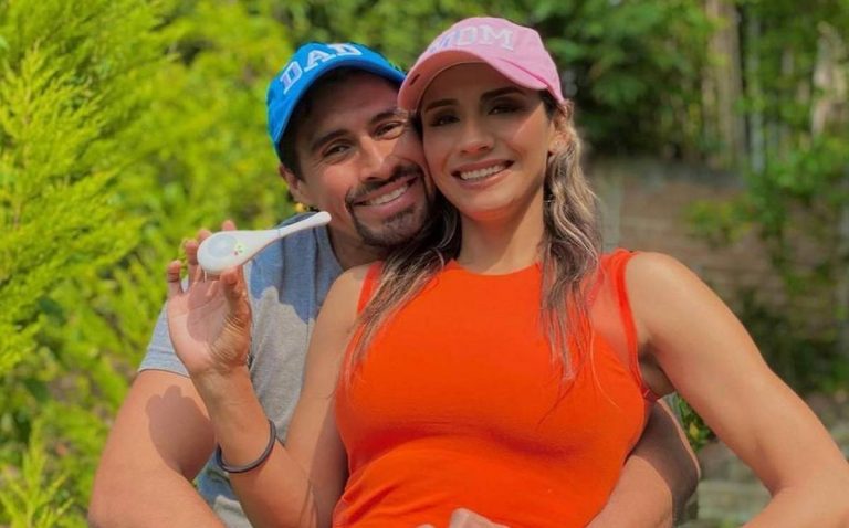 FOTOS: Pato Araujo y Zudikey Rodríguez presentan a su bebé en redes