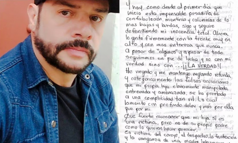 FOTOS: Héctor Parra lanza emotivo comunicado a mano tras recibir sentencia