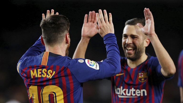 Lionel Messi lanza mensaje tras confirmarse la salida de Jordi Alba del FC Barcelona