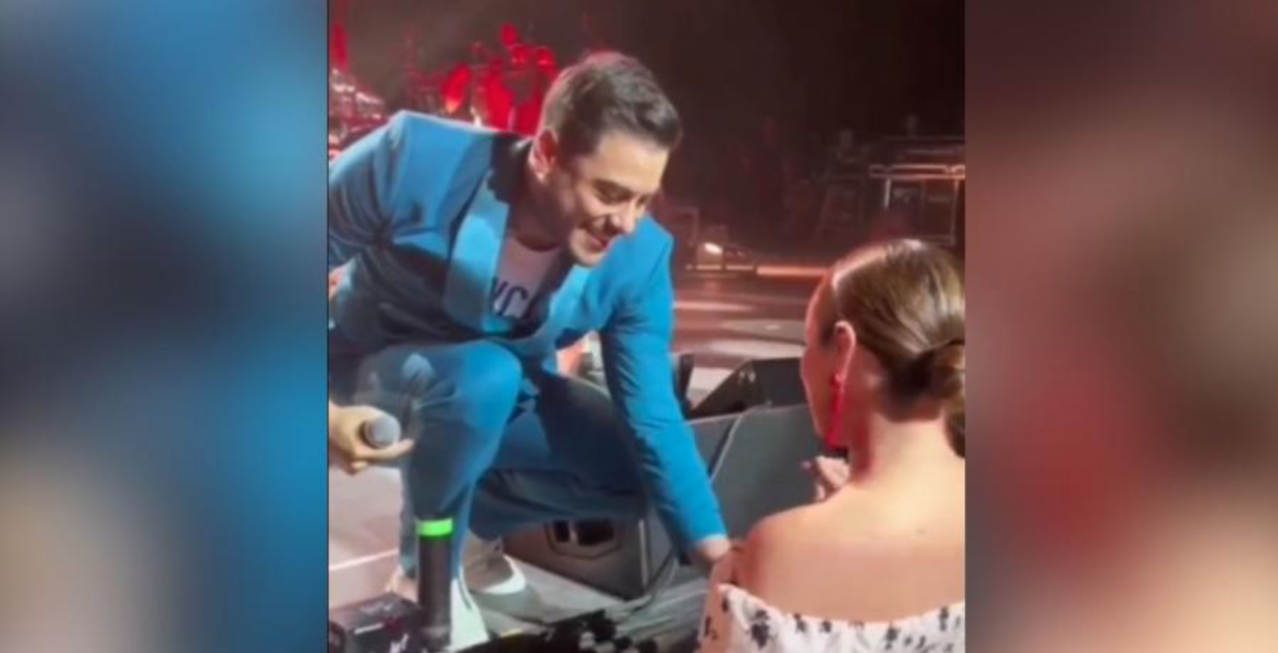 Video Cyn Rodríguez Rompe En Llanto En Pleno Concierto De Carlos Rivera La Gambeta 1565