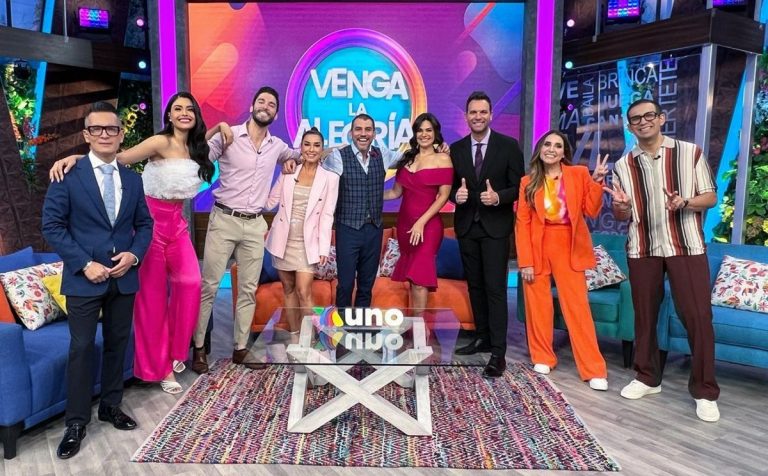 Conductor de Venga la Alegría visita a LCDF para apoyar a uno de los nominados