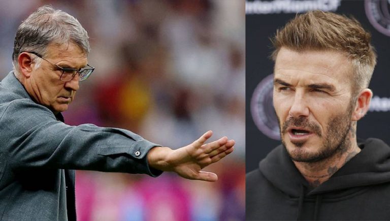 El ‘Tata’ Martino contradice a David Beckham y en Cruz Azul celebran