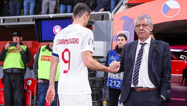 Se confirma el futuro de Fernando Santos tras las declaraciones de Lewandowski