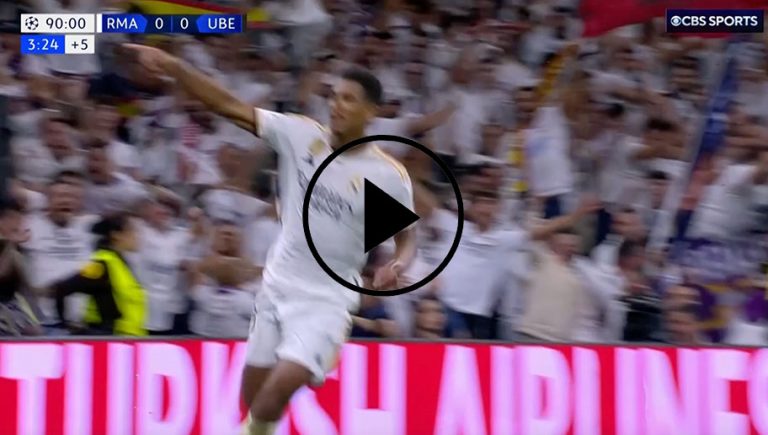 Video: el agónico gol de último minuto con el que Bellingham salva al Real Madrid