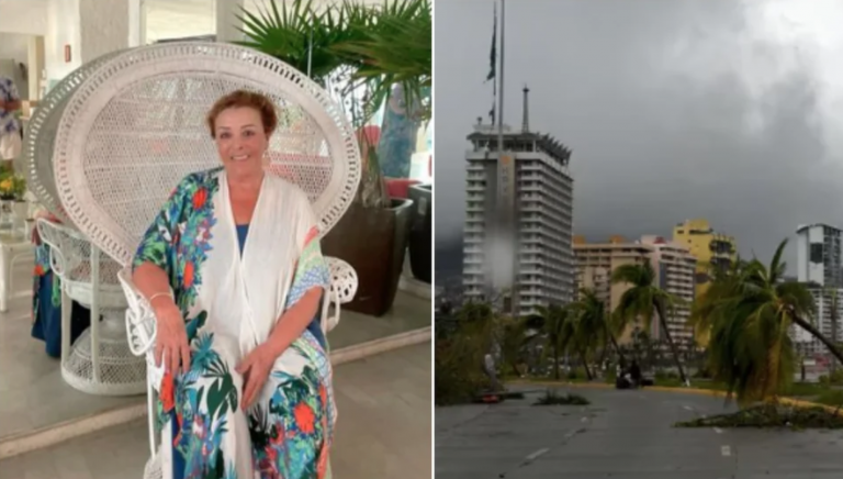 Reportan presunta desaparición de Sylvia Pasquel en Acapulco tras huracán Otis