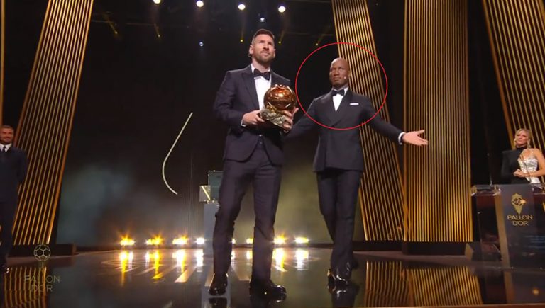 Video: la reacción de Drogba luego de que anunciaron a Messi como ganador del Balón de Oro