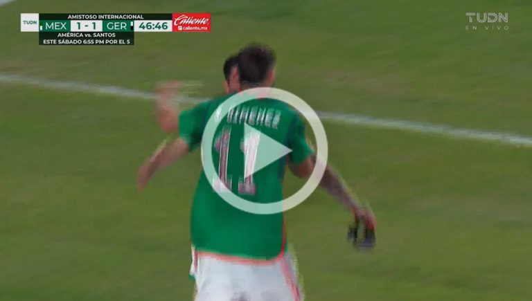 Video: el golazo de Sánchez con el que México le dio la vuelta a Alemania