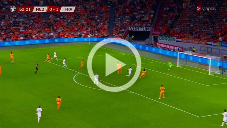 Video: el golazazo desde afuera del área de Mbappé que clasifica a Francia a la Euro 2024