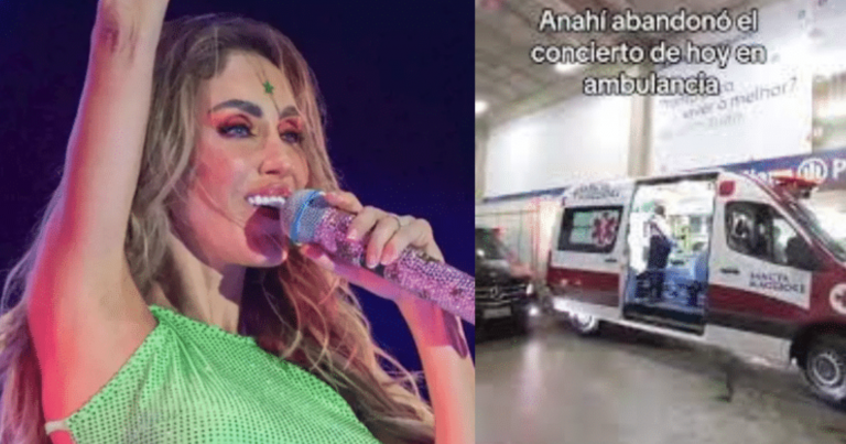 Anahí abandona concierto de RBD en ambulancia l ¿Cuál es su estado de salud?