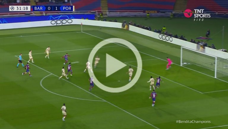 Video: el golazo de Joao Cancelo para empatar el partido ante el Porto